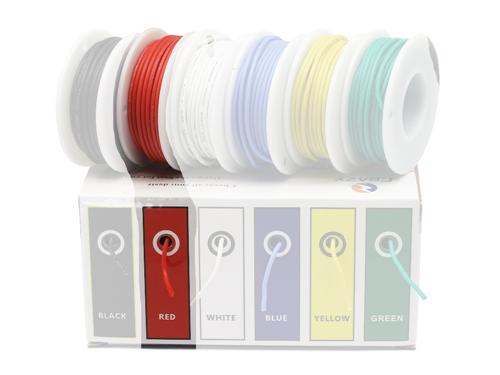 AWG18 CBAZY Red Silicone Wire 1m [CBZ-SW-18-RD]
